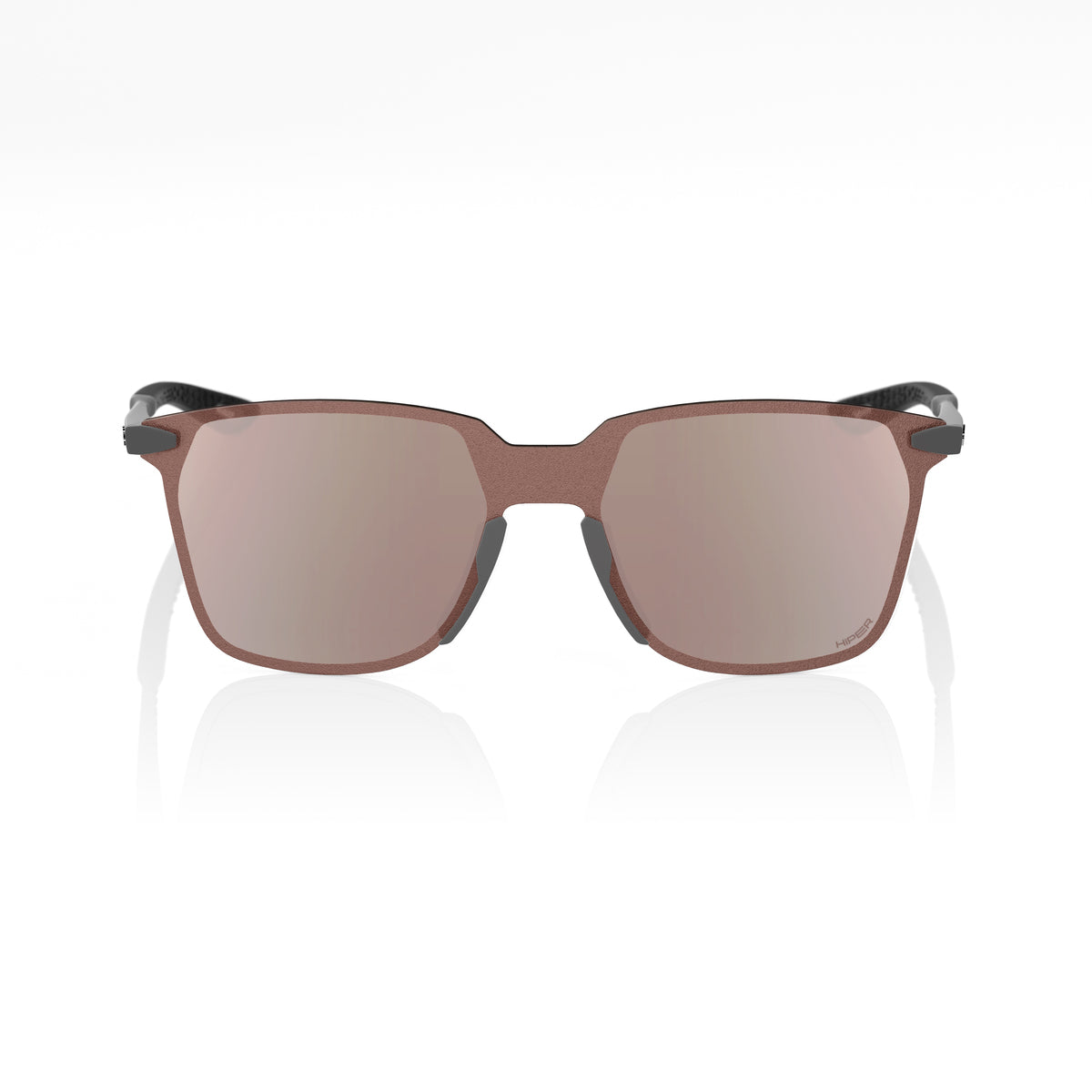 LEGERE SQUARE - Soft Tact Cool Gray - HiPER Crimson Silver Mirror Lens